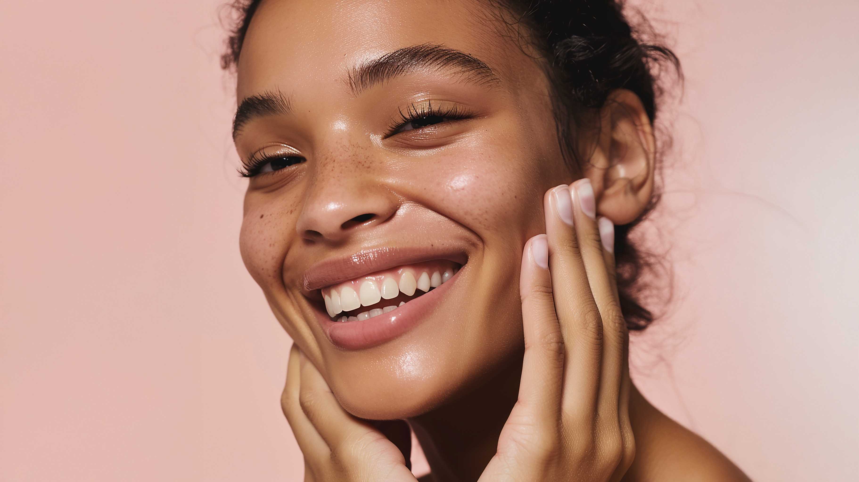 Crème pour le visage et sérum Soins du visage sur plan de pierre, décor paisible et naturel